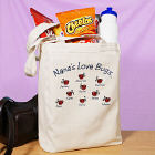 Love Bugs Personalized Canvas Tote Bag